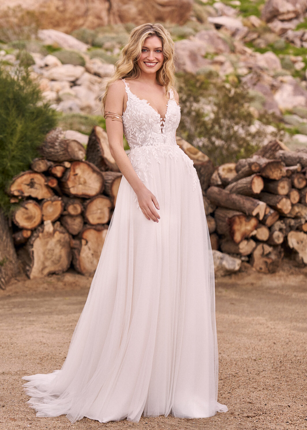 Ronja - leichte A-Linie mit Blätterspitze und Trägern