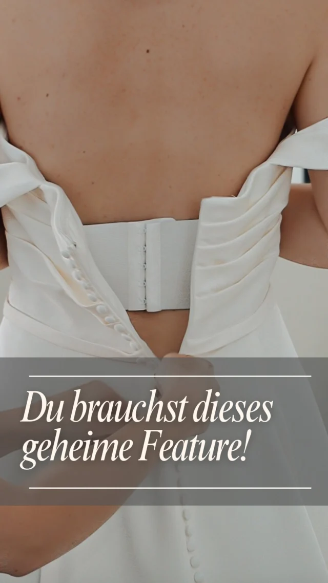 Besonders bei einer großen Brust ist der richtige Halt beim Brautkleid einfach so wichtig! Eingenähte BH-Bänder sind einfach ein absoluter Game Changer und packen dich und deine Boobies perfekt ein 🫶🏻

Bist du auf der Suche nach deinem Brautkleid? Dann probier dich bei uns in absoluter Privatsphäre durch verschiedene Stile von internationalen Top Designern 🤍

Alle freien Termine sowie verfügbare Kleider findest du auf unserer Website unter www.prettyyou-brautmode.de (Link in Bio) 🤍

#Brautmode #Brautkleider #Stade #Hamburg #Bremen #Cuxhaven #Oldenburg #Bremerhaven #Brautkleid #heiraten #Hochzeit #Bridetobe #Braut2026 #Braut2025 #heiratenincuxhaven #heirateninoldenburg #heirateninbremen #heirateninstade #heirateninbremerhaven #trends #verlobt #verlobung #bridetobe #cleanebrautkleider #2026